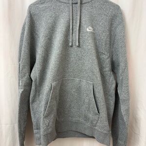 Nike Men's Heather Gray Hoodie